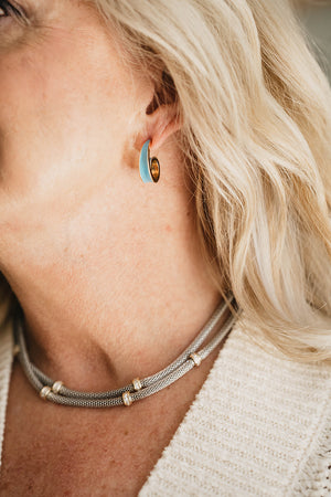 Woven Armor Necklace