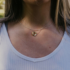 Golden Eye Necklace