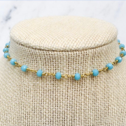 Regal In Turquoise Necklace