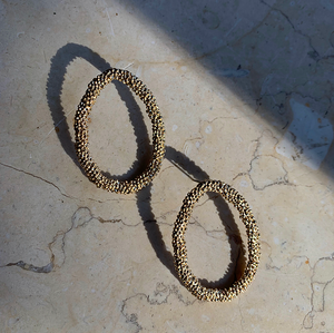 Flecks of Gold (Oval)