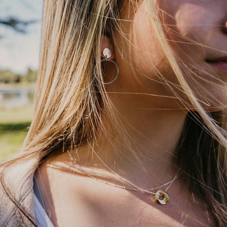 Golden Eye Necklace