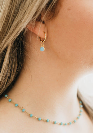 Regal In Turquoise Necklace